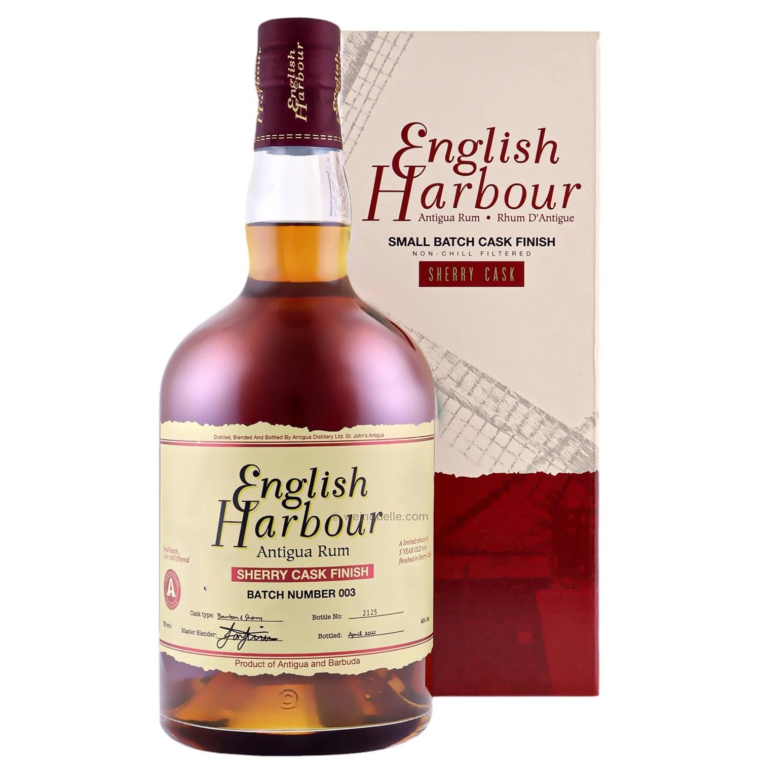 Antigua Distillery English Harbour Sherry Cask Finish Rum