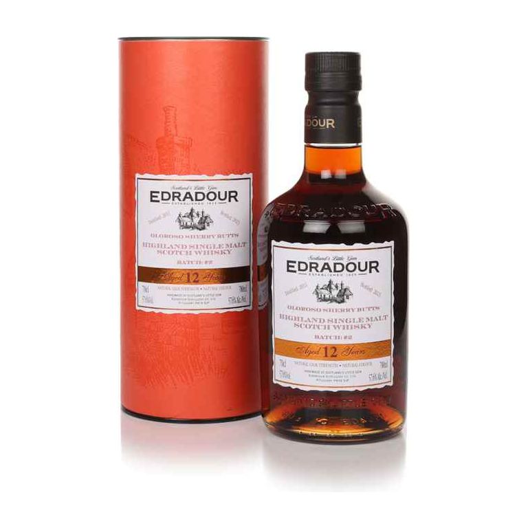 Edradour 2011 12 Year Old Sherry Cask Strength Batch #2 57.6% ABV 700ml