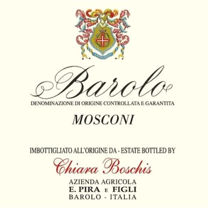 Chiara Bochis E. Pira & Figli Mosconi Barolo 2018 750ml
