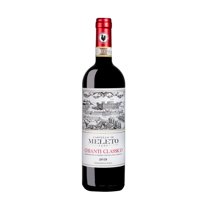 Castello Di Meleto Chianti Classico 2019 750ml