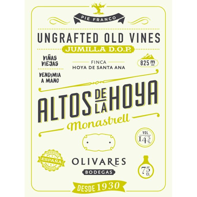 Olivares Altos de la Hoya 750ml