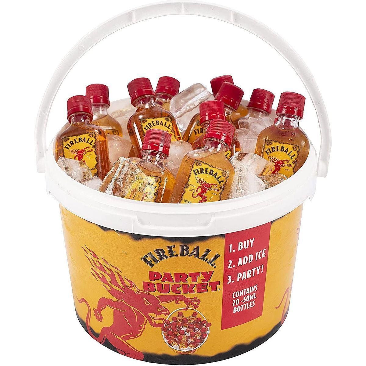 Fireball Cinnamon Whisky Party Bucket 20x50ml
