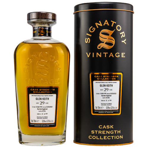 Signatory Vintage Glen Keith 1993 29 Year Old 52.8% 700ml