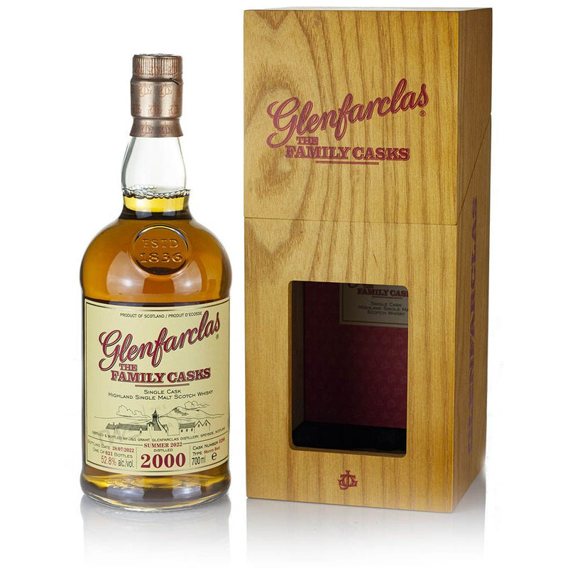 Glenfarclas 2000 22 Year Old S22 Cask 3286 Sherry Butt 52.8% ABV 700ml