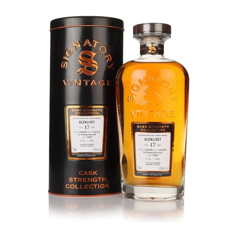 Signatory Glenlivet 17 Year Old 2006 - 2024 61.6% 700ml