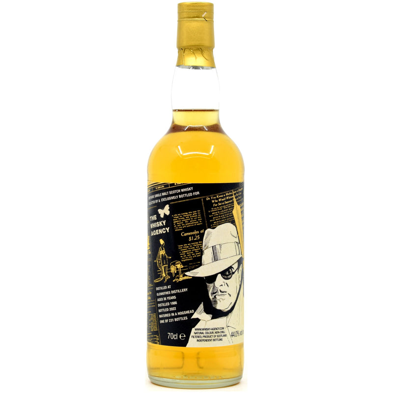 The Whisky Agency Glenrothes 1986 36 Year Old 44% ABV 700ml