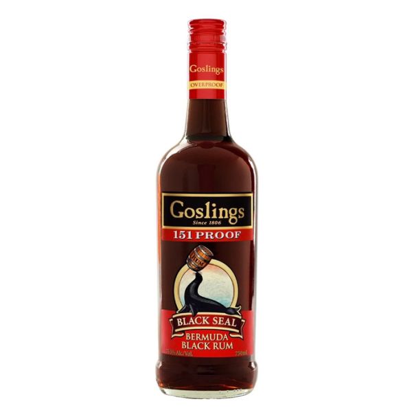 Goslings Black Seal Rum 151 Proof