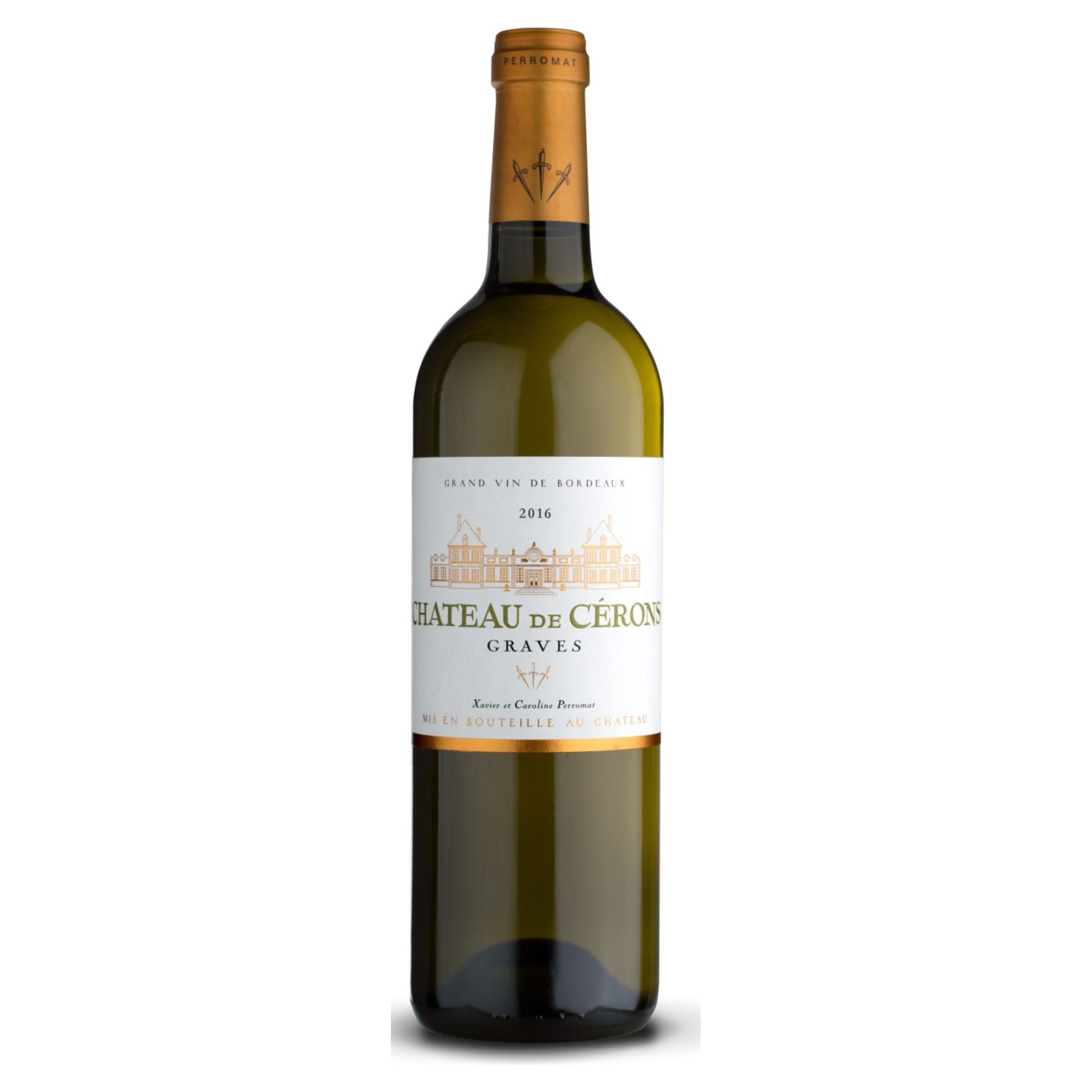 Xavier et Caroline Perromat Chateau de Cerons Graves Blanc 2020 750ml