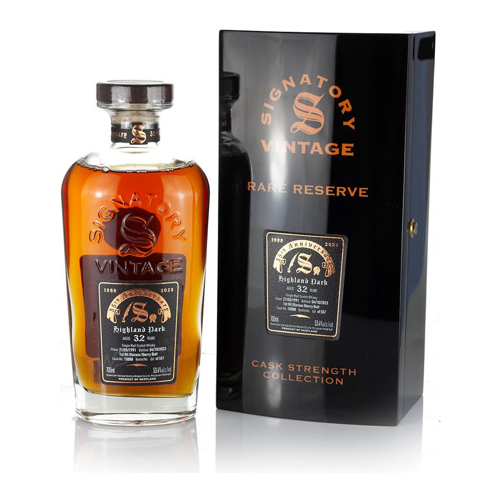 Signatory Highland Park 1991 32 Year Old 53.4% ABV 700ml
