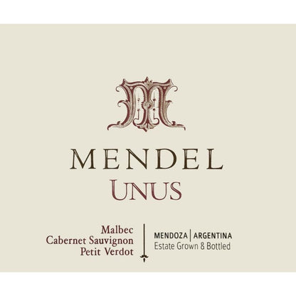 Mendel Unus 2019 750ml