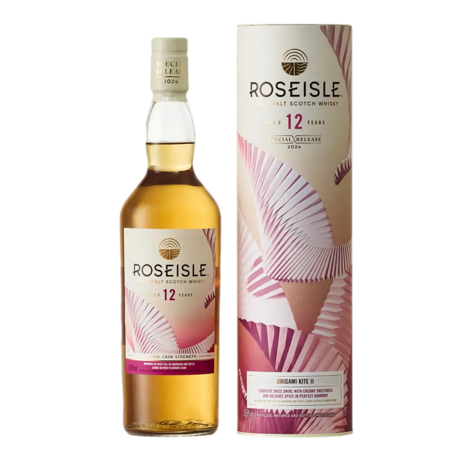 Roseisle Origami  Kite II 12 Year Old 2024 Special Releases 55.6% ABV 700ml