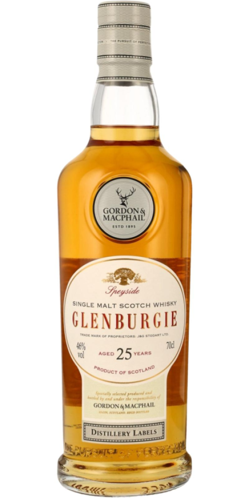 Gordon & MacPhail Distillery Labels Glenburgie 25 Year Old 46% ABV