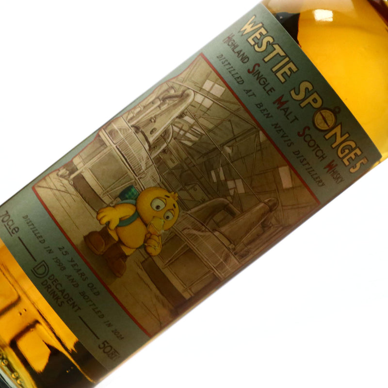 Westie Sponge Edition No.5 Ben Nevis 1998 25 Year Old 50.8% ABV 700ml