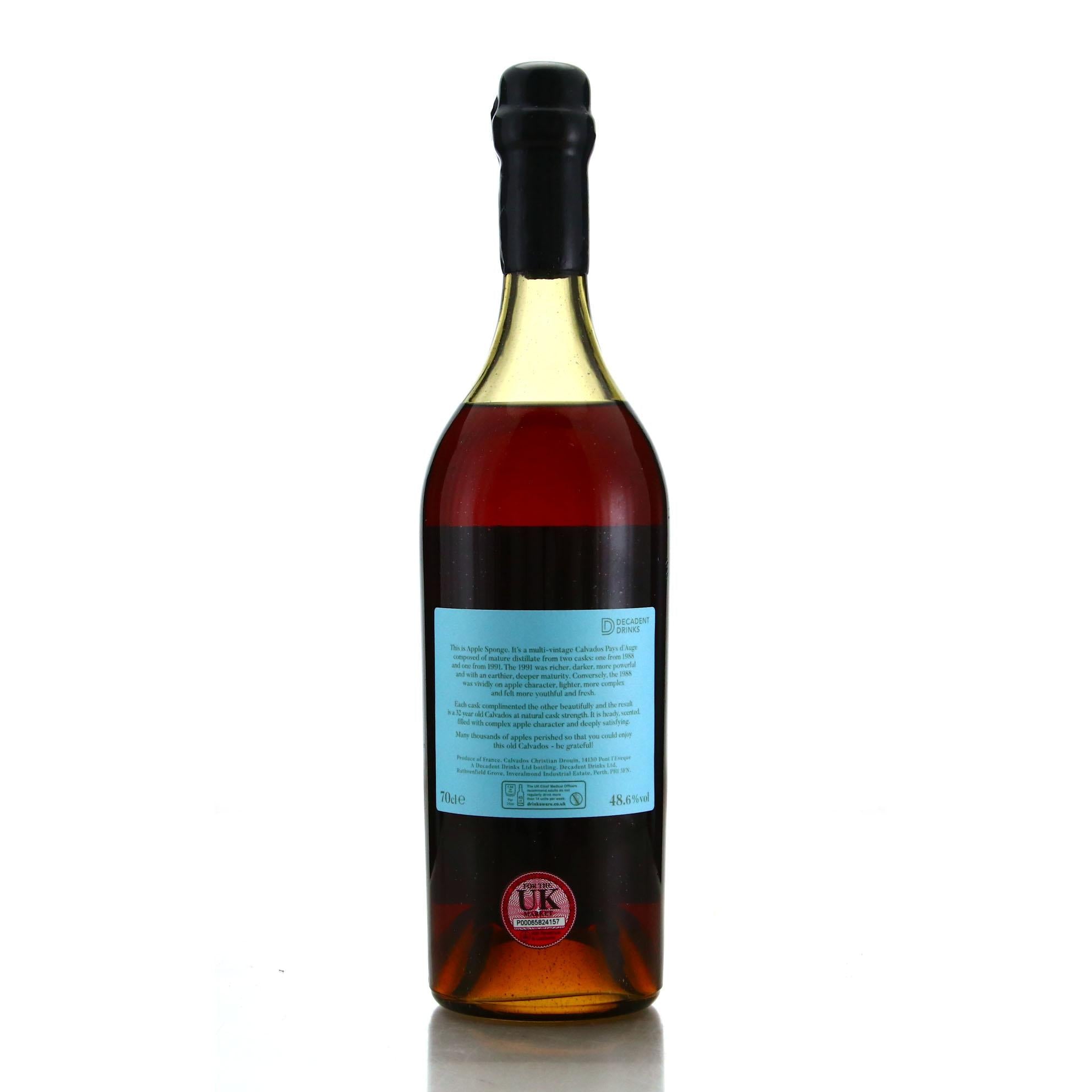 Apple Sponge Edition No1 Calvados 1988 + 1991