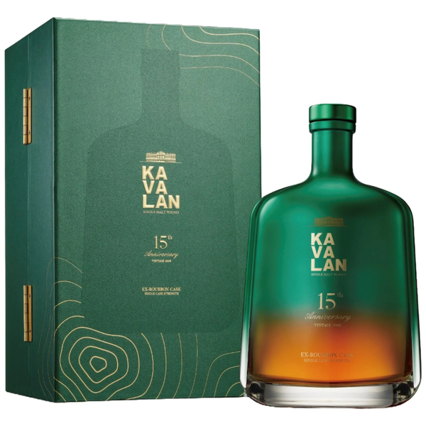 Kavalan 15th Anniversary ex-Bourbon 2009 Vintage
