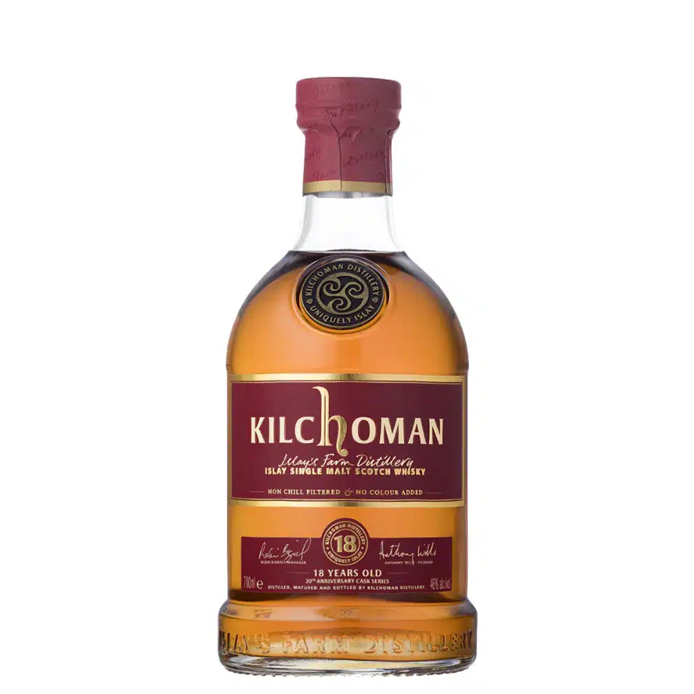 Kilchoman 18 Year Old Bourbon Cask Matured 20th Anniversary Series