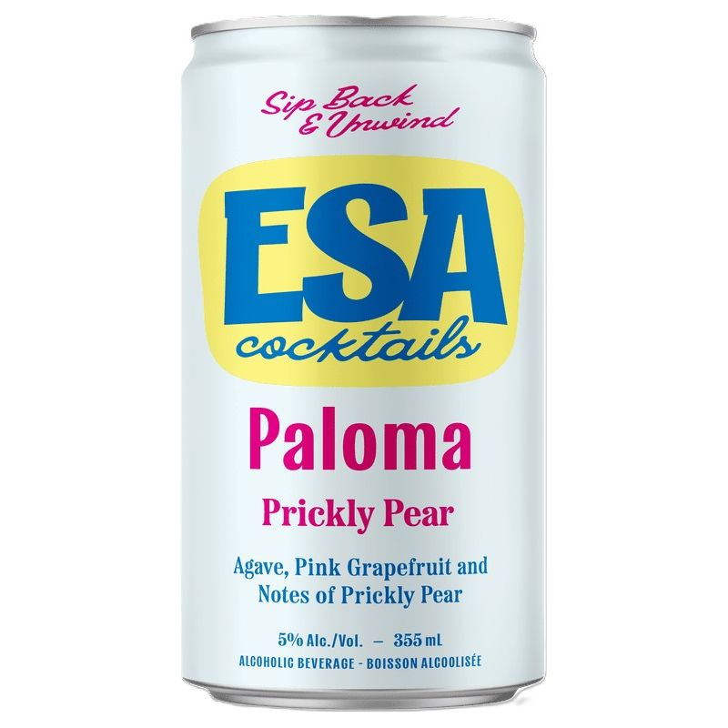 ESA Cocktails Paloma Prickly Pear 4 Cans
