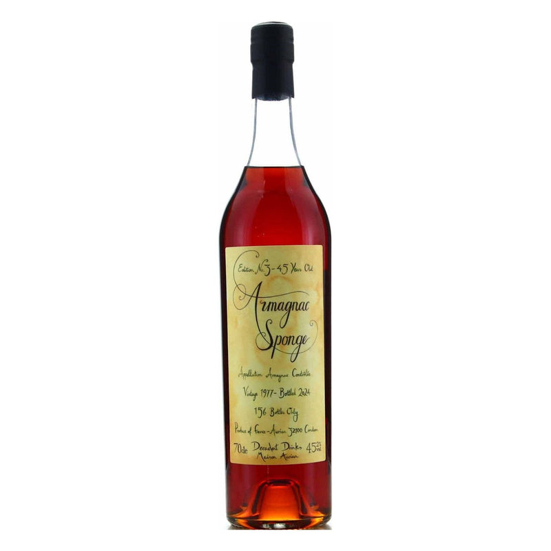 Armagnac Sponge Edition No.3 1977 45 Year Old 45.2% ABV 700ml