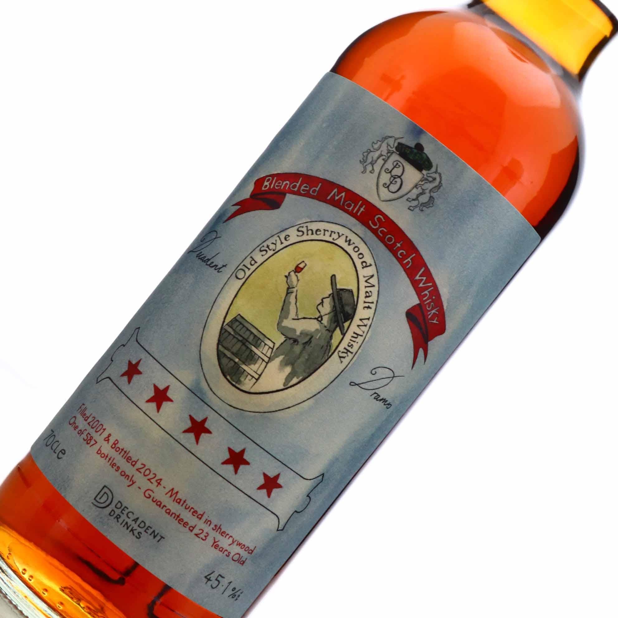 Decadent Drams Blended Malt 2001 23 Year Old 45.1% ABV