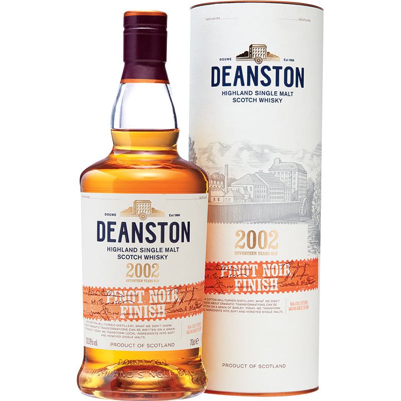Deanston 2002 17 Year Old Pinot Noir Finish 50% ABV 700ml