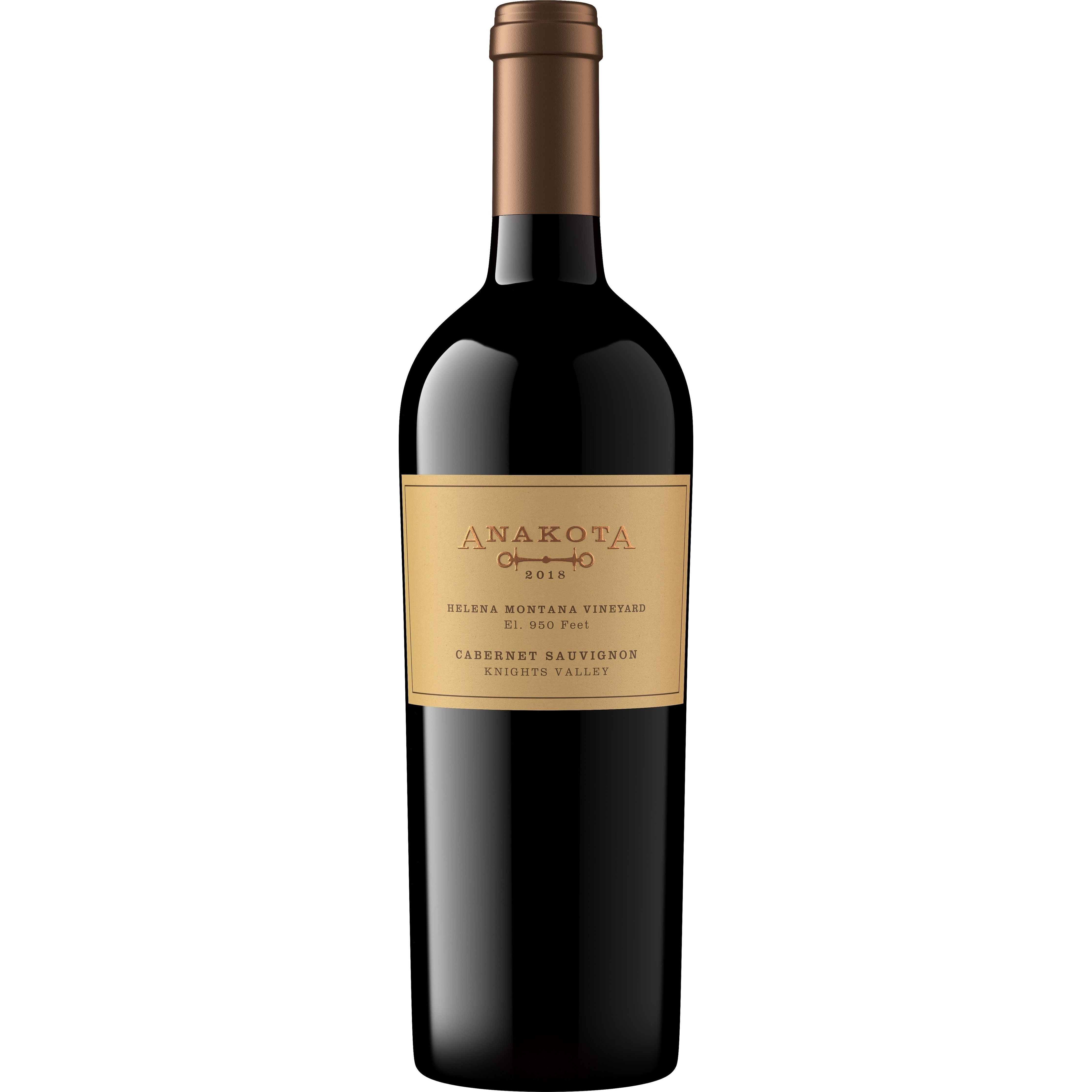 Anakota Helena Montana Vineyard Cabernet Sauvignon 2018 750ml