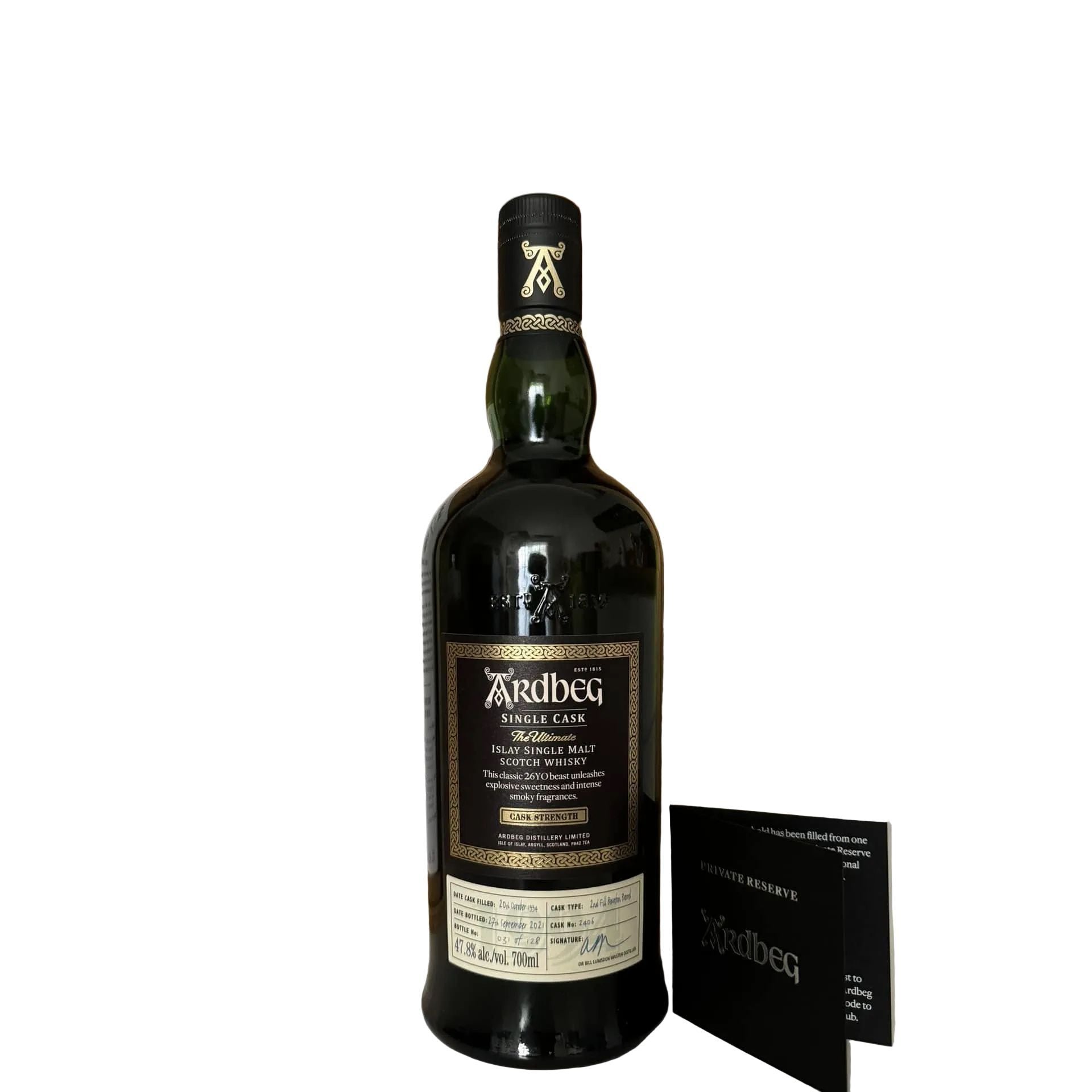 Ardbeg 1994 26 Year Old Private Reserve Single Cask 2406