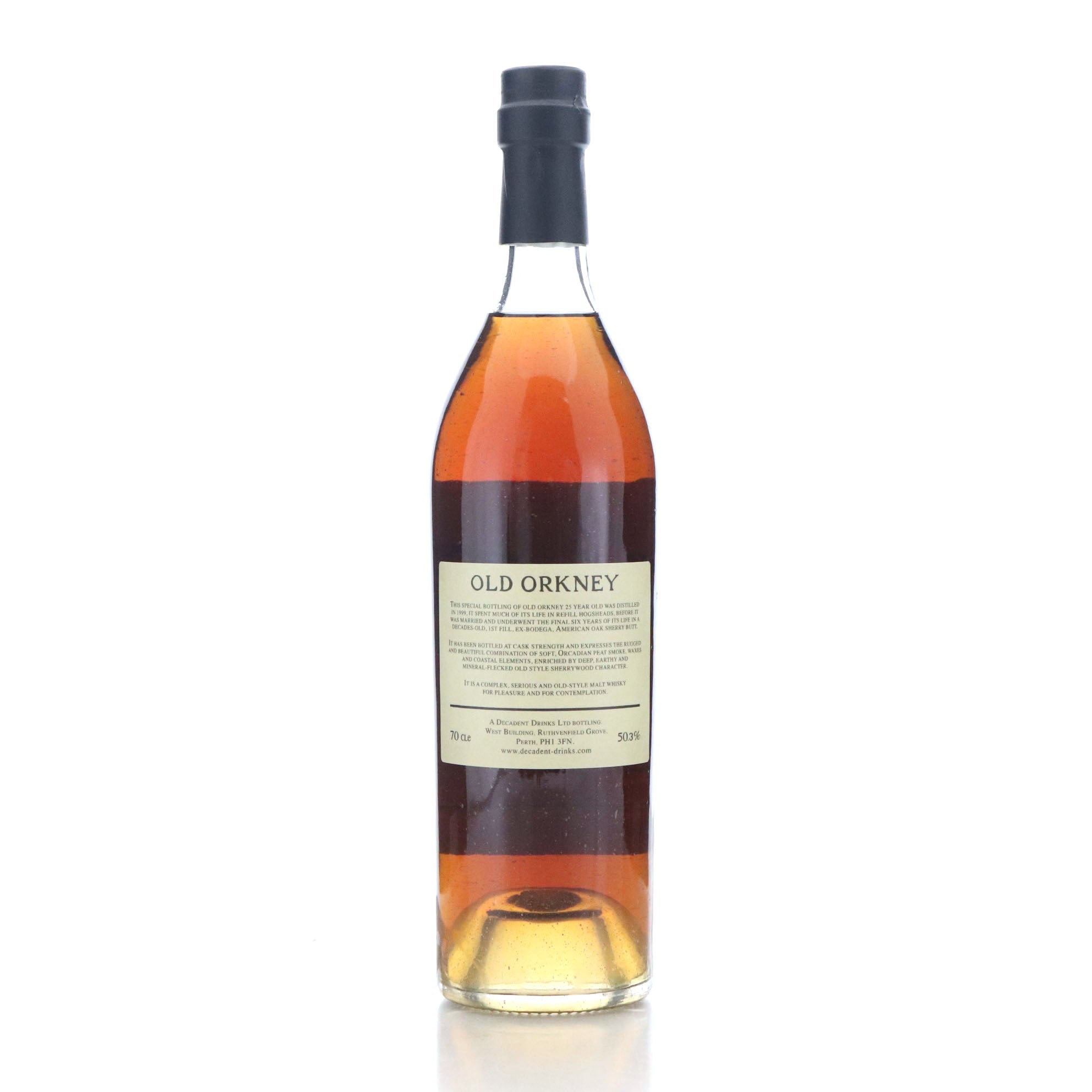 Decadent Drinks Old Orkney 1999 25 Year Old
