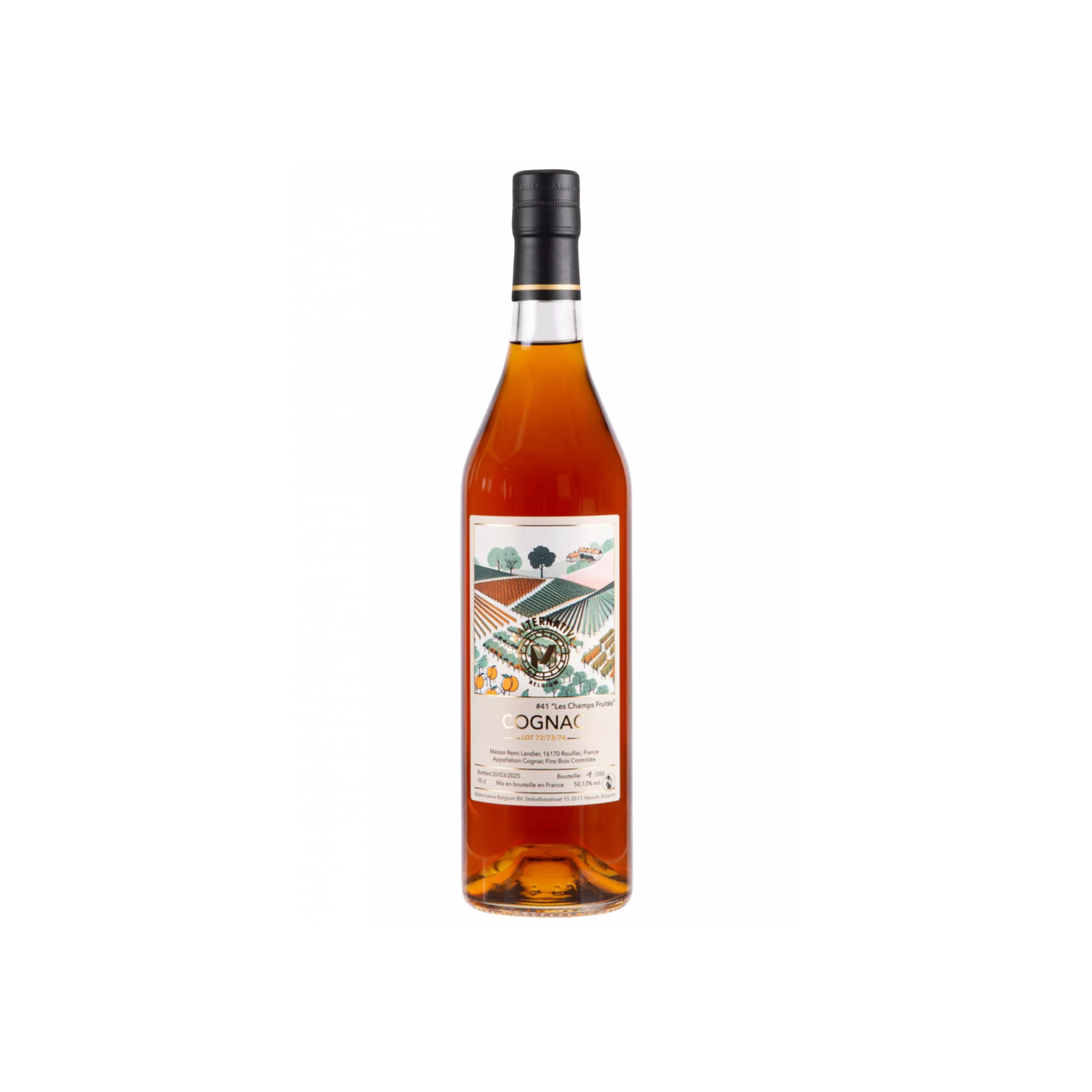 Malternative Cognac #41 Les Champs Fruits Lot 72/73/74 50.13% ABV