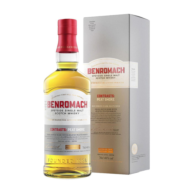 Benromach Contrasts: Peat Smoke Bourbon 2014 700ml