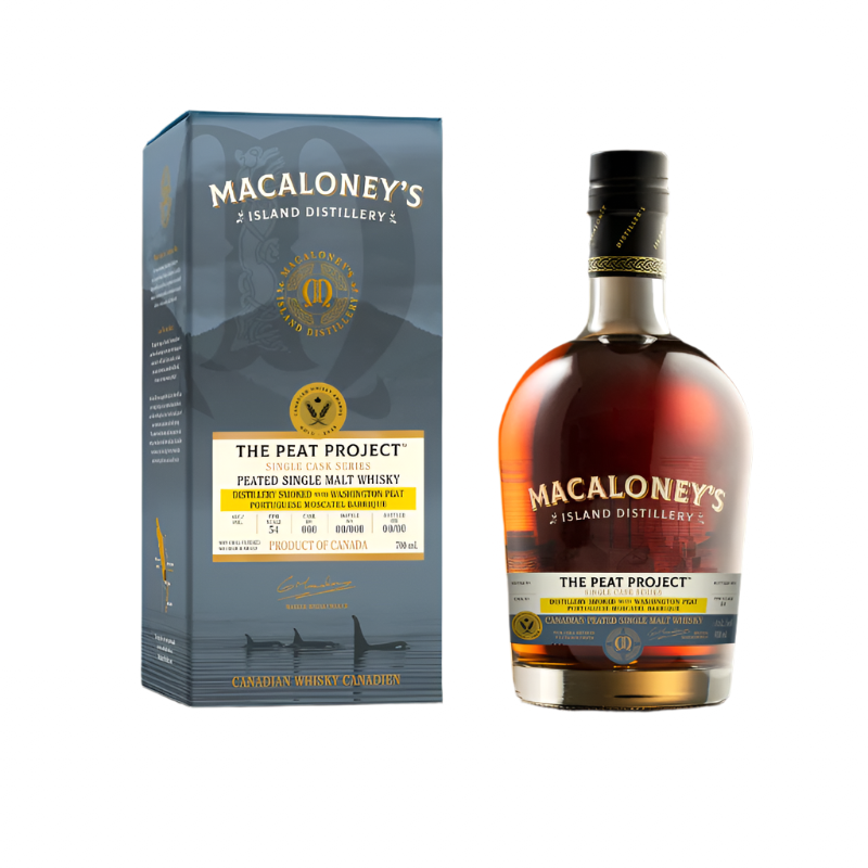 Macaloney's The Peat Project European Moscatel Barrique 700ml