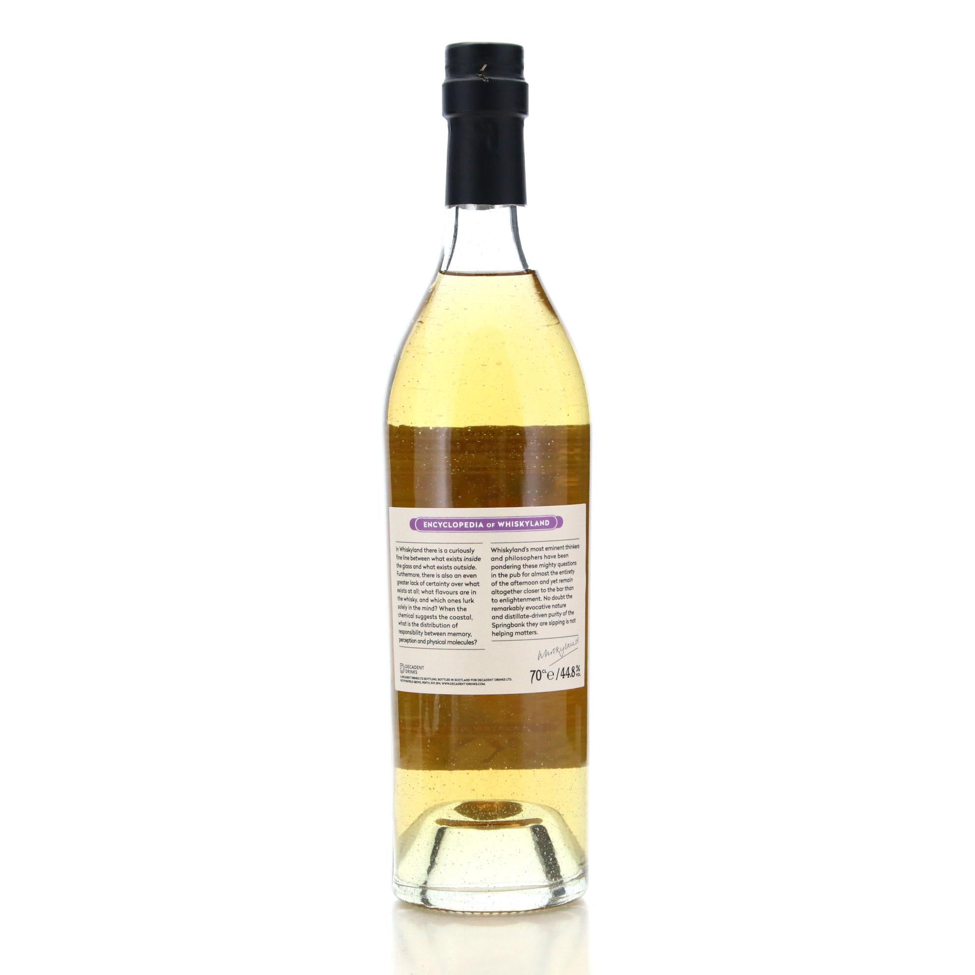 Whiskyland Chapter 15 Springbank 1994 30 Year Old
