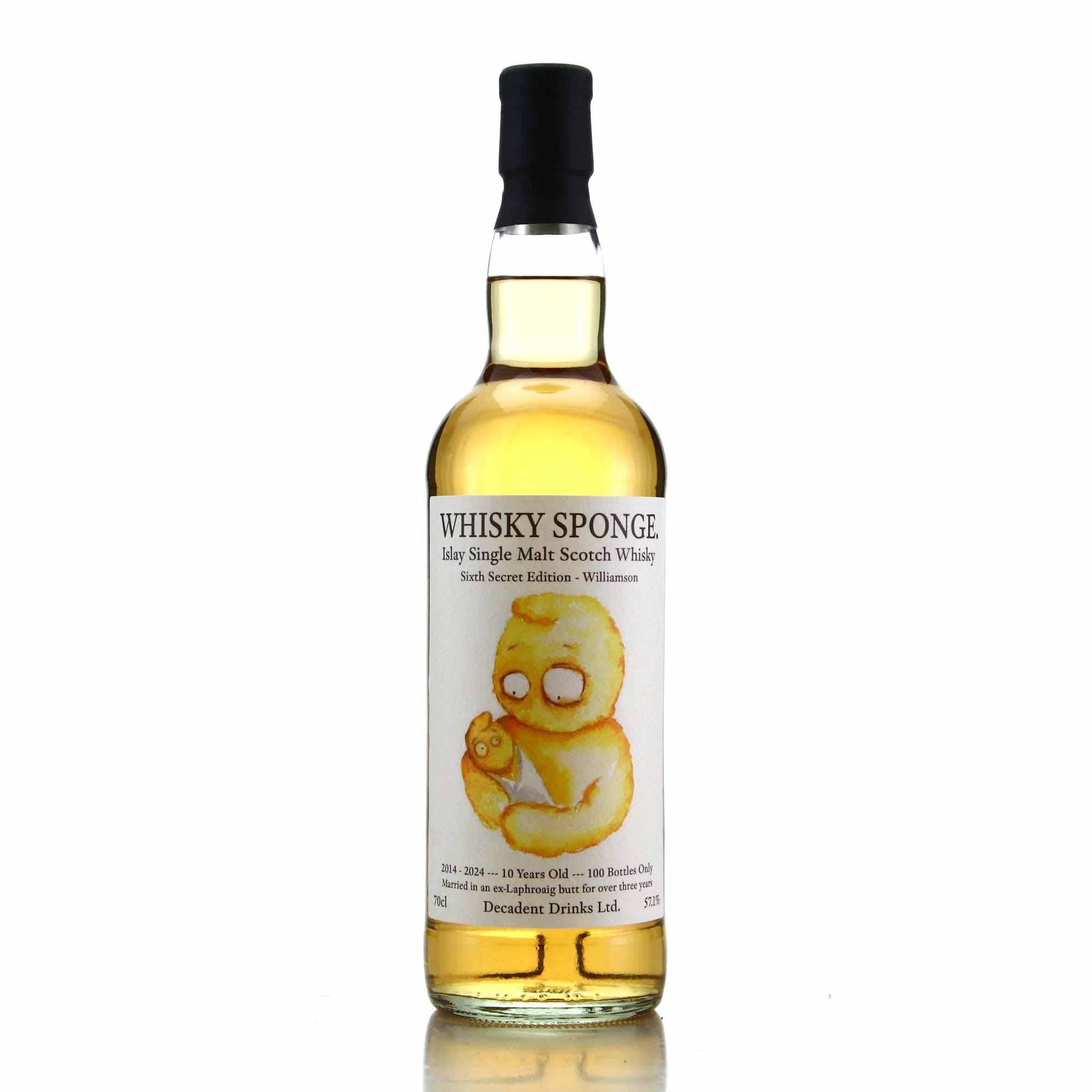 Secret Sponge 6 Williamson (Laphroaig) 10 Year Old 57.1% ABV