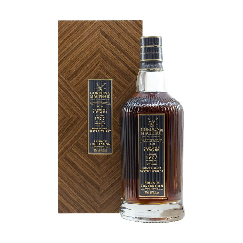 Gordon & MacPhail Private Collection Glenlivet 1977 44 Year Old 45% ABV