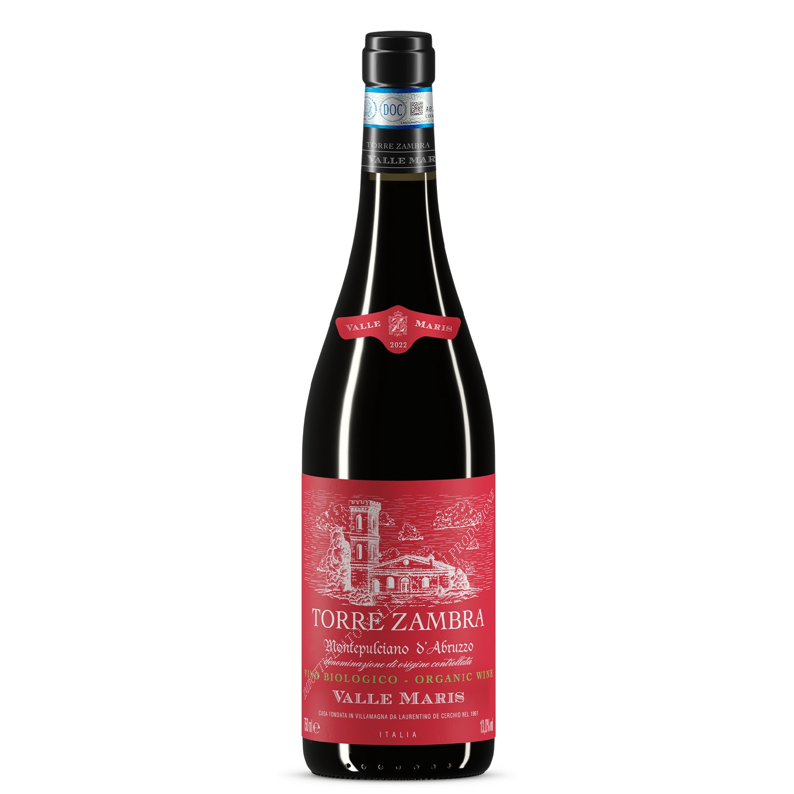 Torre Zambra Valle Maris Organic 2022 750ml