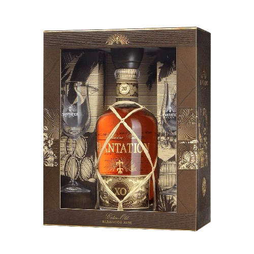 Plantation XO 20th Anniversary Gift Box with Glasses