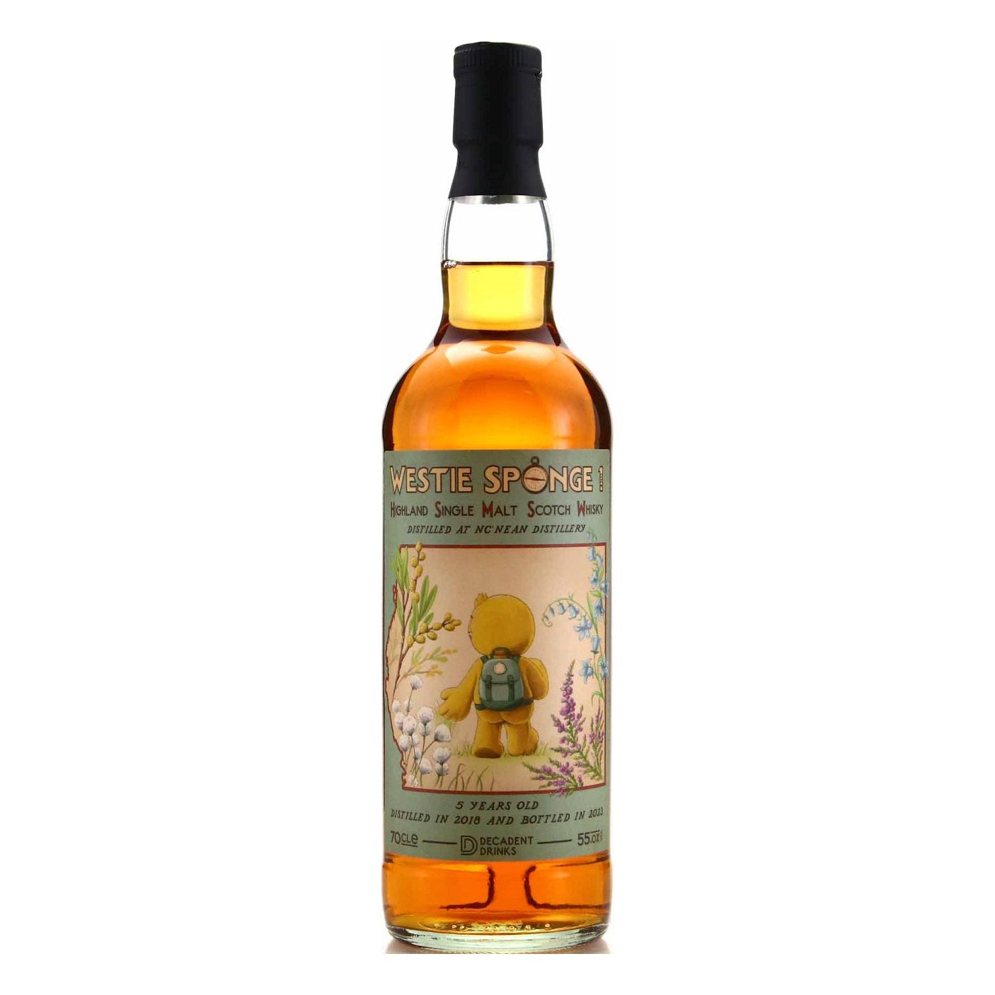 Westie Sponge Edition No.1 Nc'Nean 5 Year Old 55% ABV 700ml