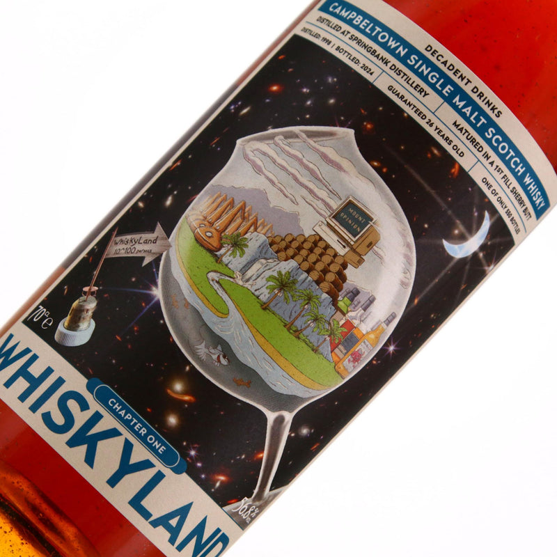 Whiskyland Chapter One Springbank 1998 26 Year Old 56.8% ABV 700ml