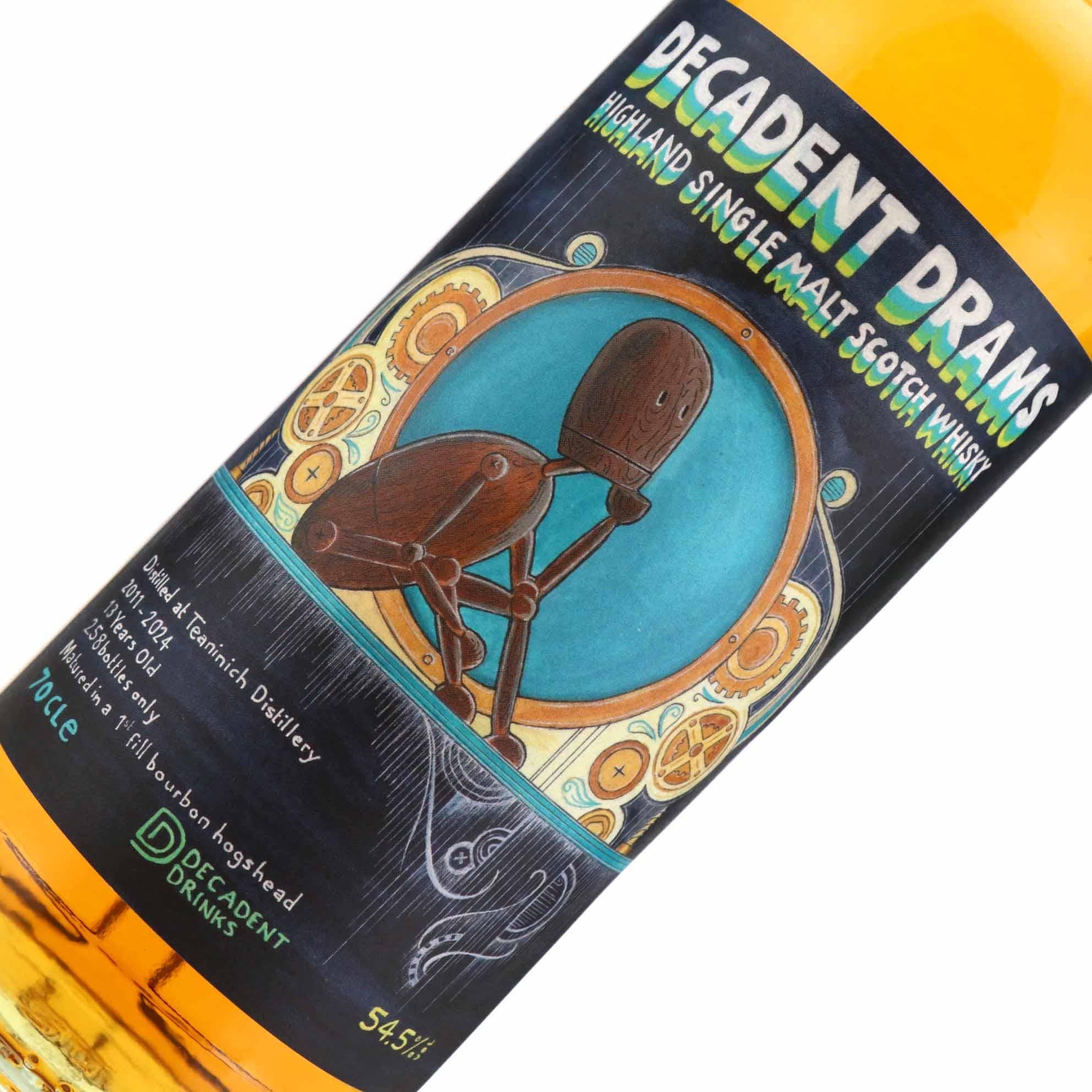 Decadent Drams Teaninich 2011 13 Year Old 57.1% ABV