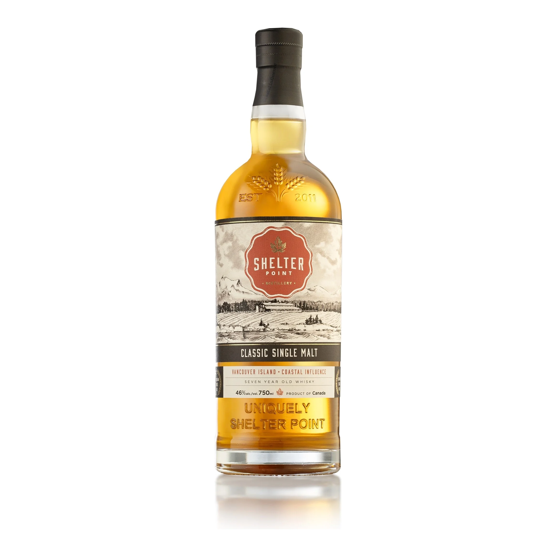Shelter Point Single Malt Canadian Whisky