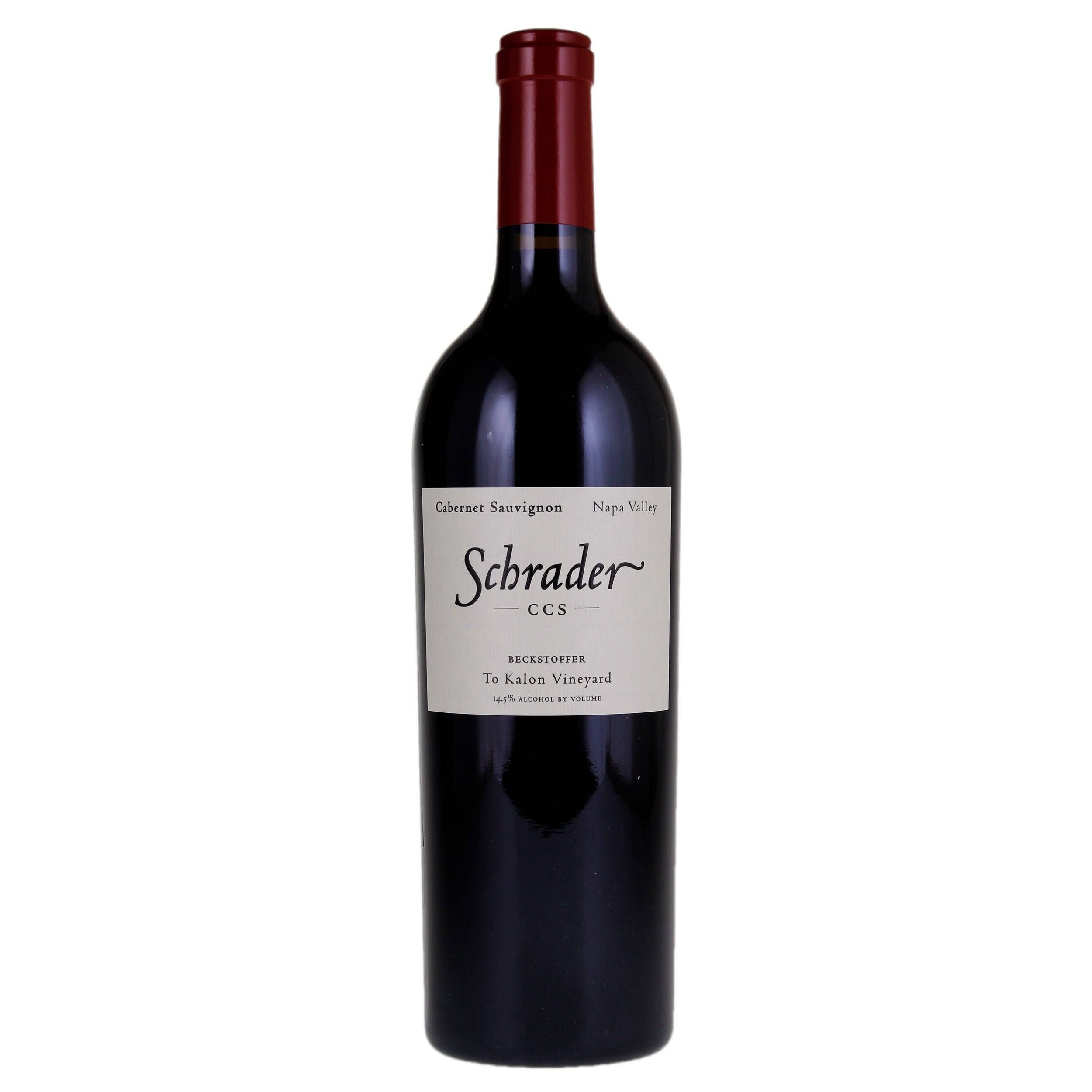 Schrader CCS Beckstoffer To Kalon Cabernet Sauvignon 2019 6x750ml Case