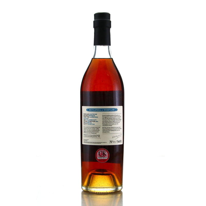 Whiskyland Chapter One Springbank 1998 26 Year Old 56.8% ABV 700ml