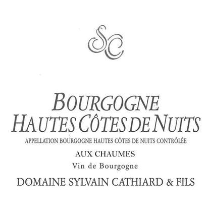 Domaine Sylvain Cathiard & Fils Bourgogne Hautes Cotes de Nuits Aux Chaumes 2019 750ml