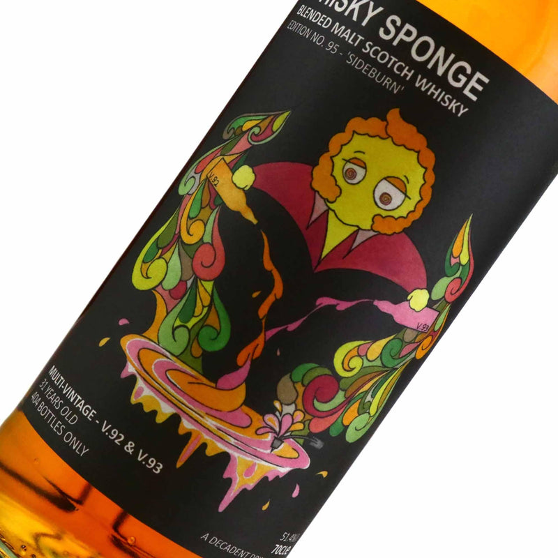 Whisky Sponge Edition No.95 Sideburn 31 Year Old 51.4% ABV 700ml