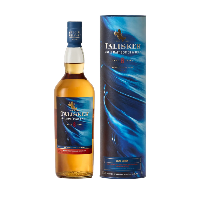 Talisker Tidal Churn 8 Year Old 2024 Special Release 58.7% ABV 700ml