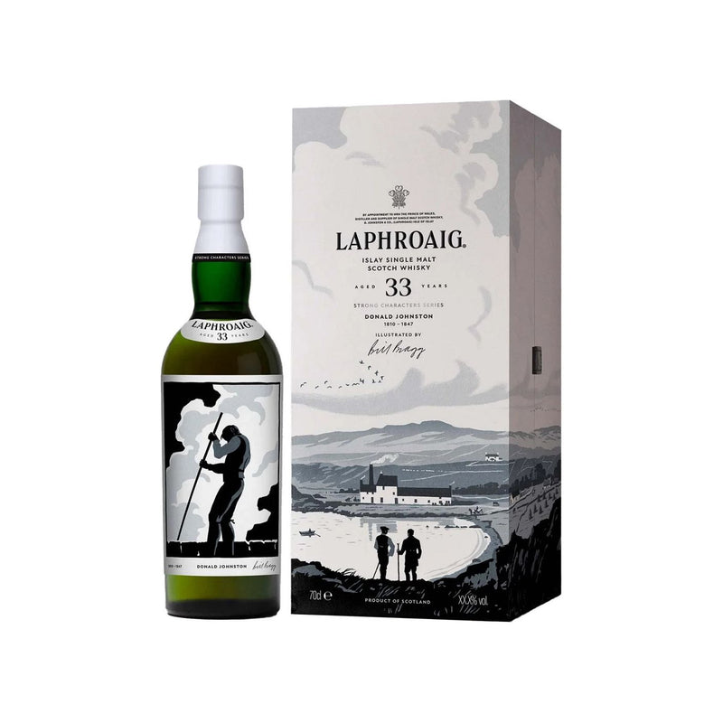 Laphroaig 33 Year Old Strong Characters Series Volume 1 43.8% ABV