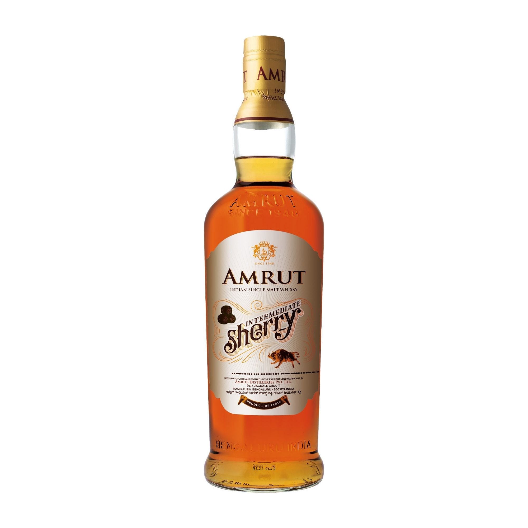 Amrut Intermediate Sherry Cask Strength 57.1% ABV