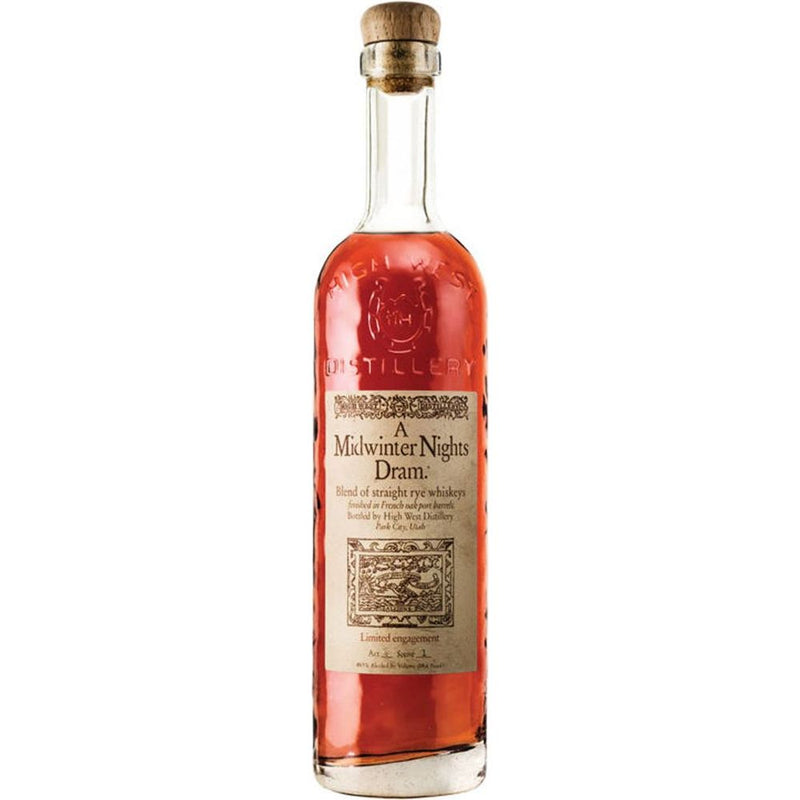 High West A Midwinter Night's Dram Act 12 49.3% ABV 750ml