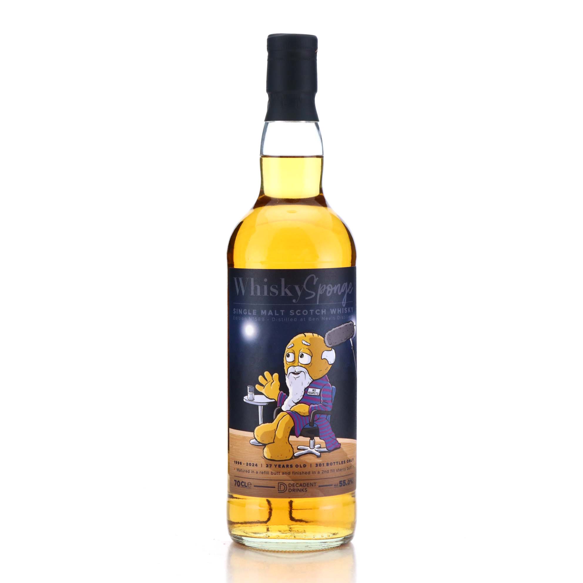 Whisky Sponge Edition No.58B Ben Nevis 1996 27 Year Old