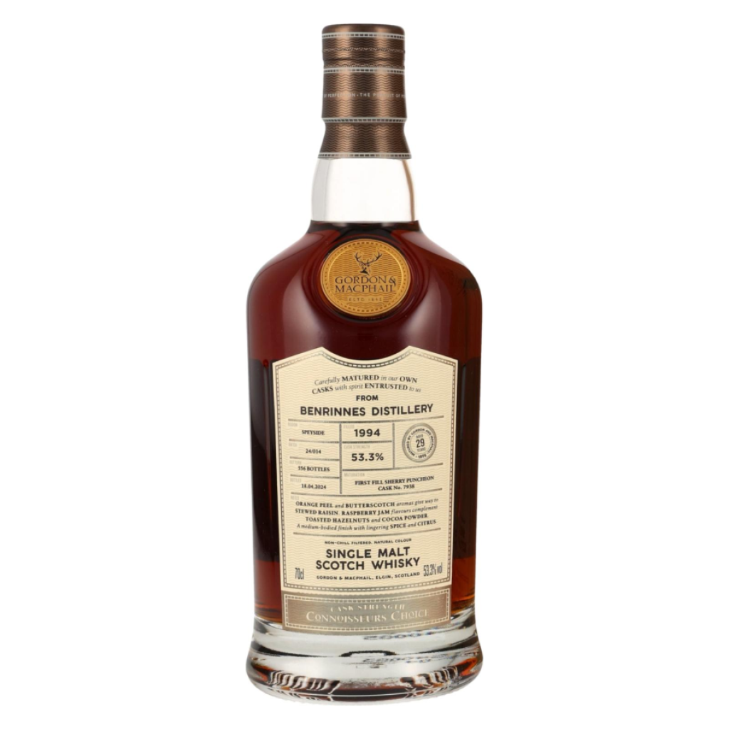 Gordon & MacPhail Connoisseur's Choice Benrinnes 1994 29 Year Old 53.3% ABV