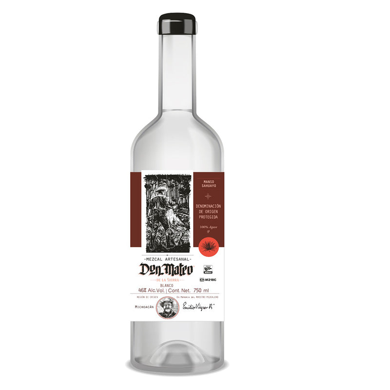 Don Mateo Mezcal Artesanal Manso Sahuayo 48% ABV 750ml